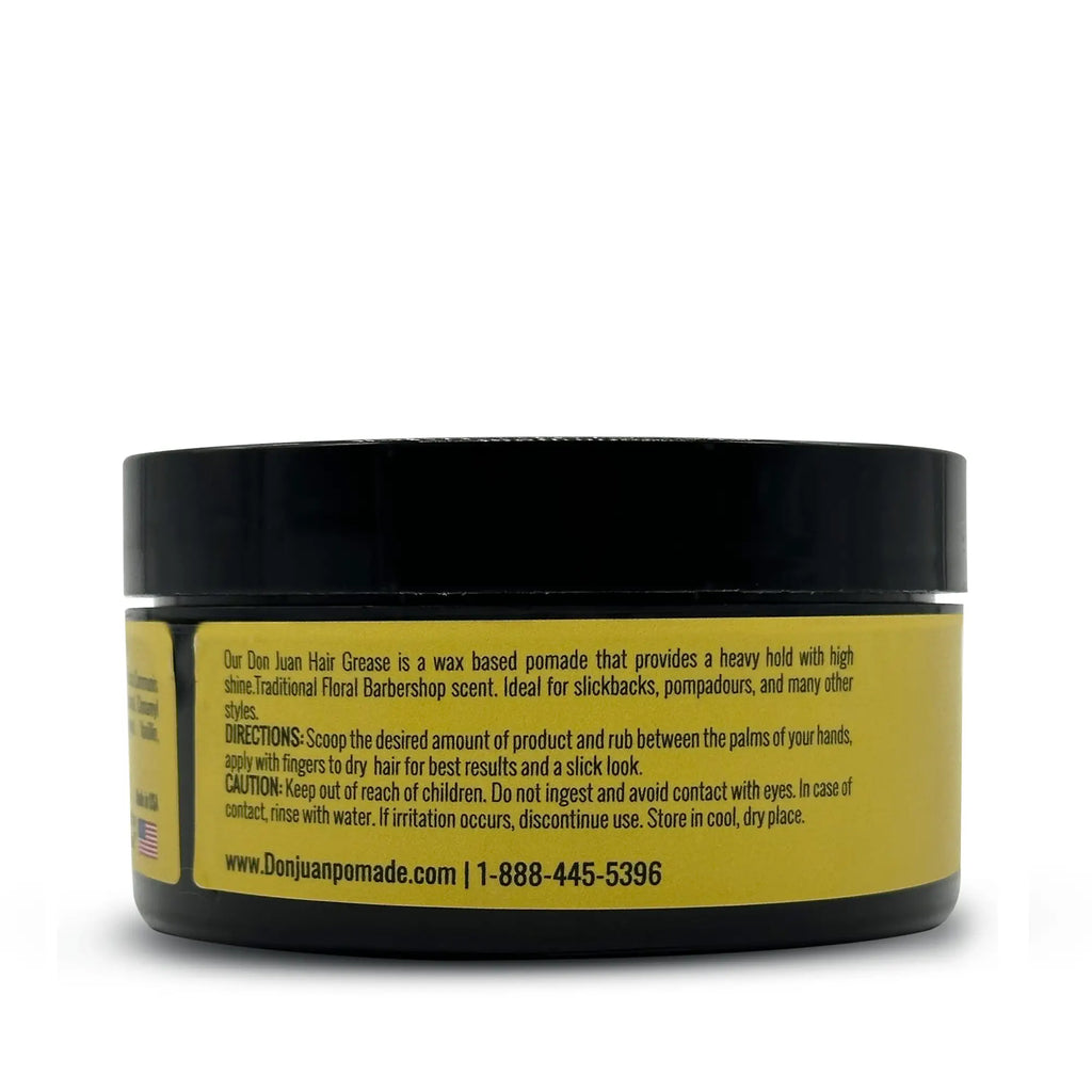 Don Juan Hair Grease Pomade 4oz