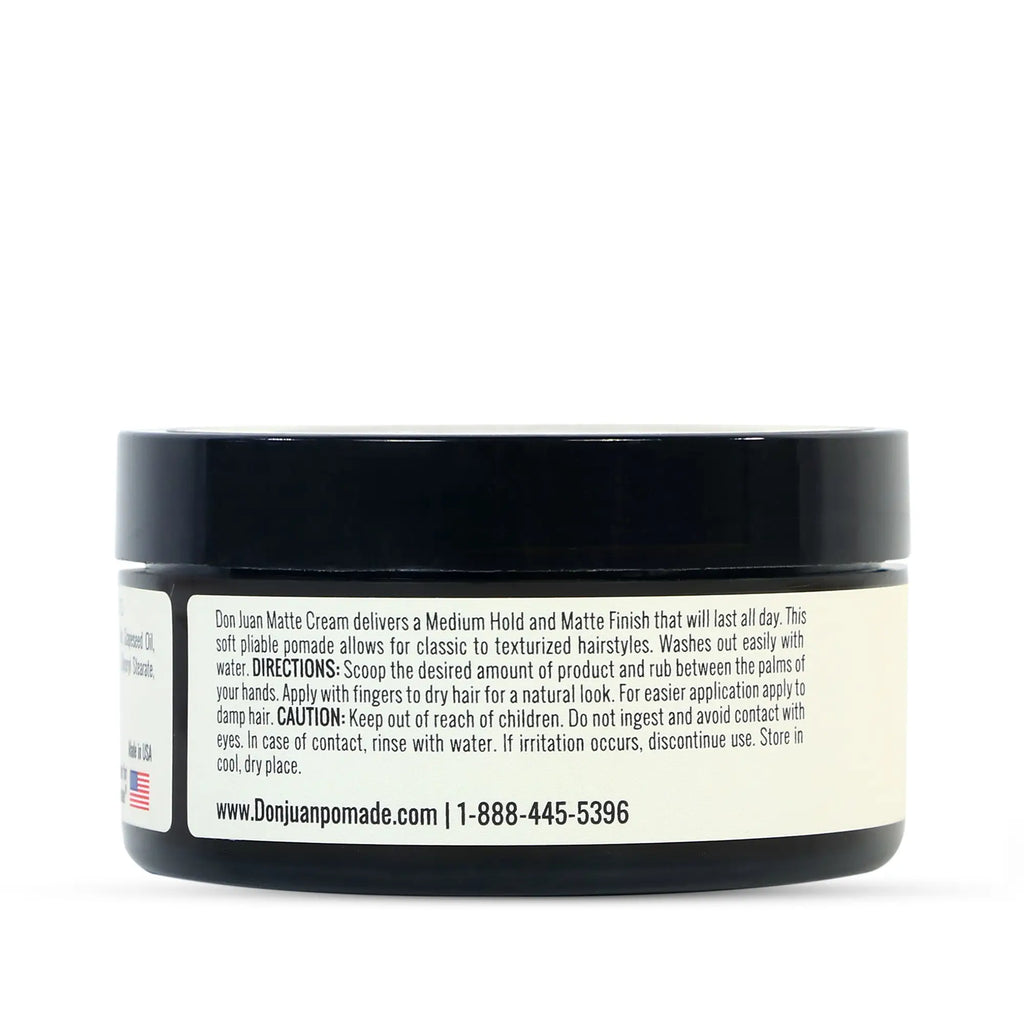 Don Juan Handcrafted Matte Cream 4oz