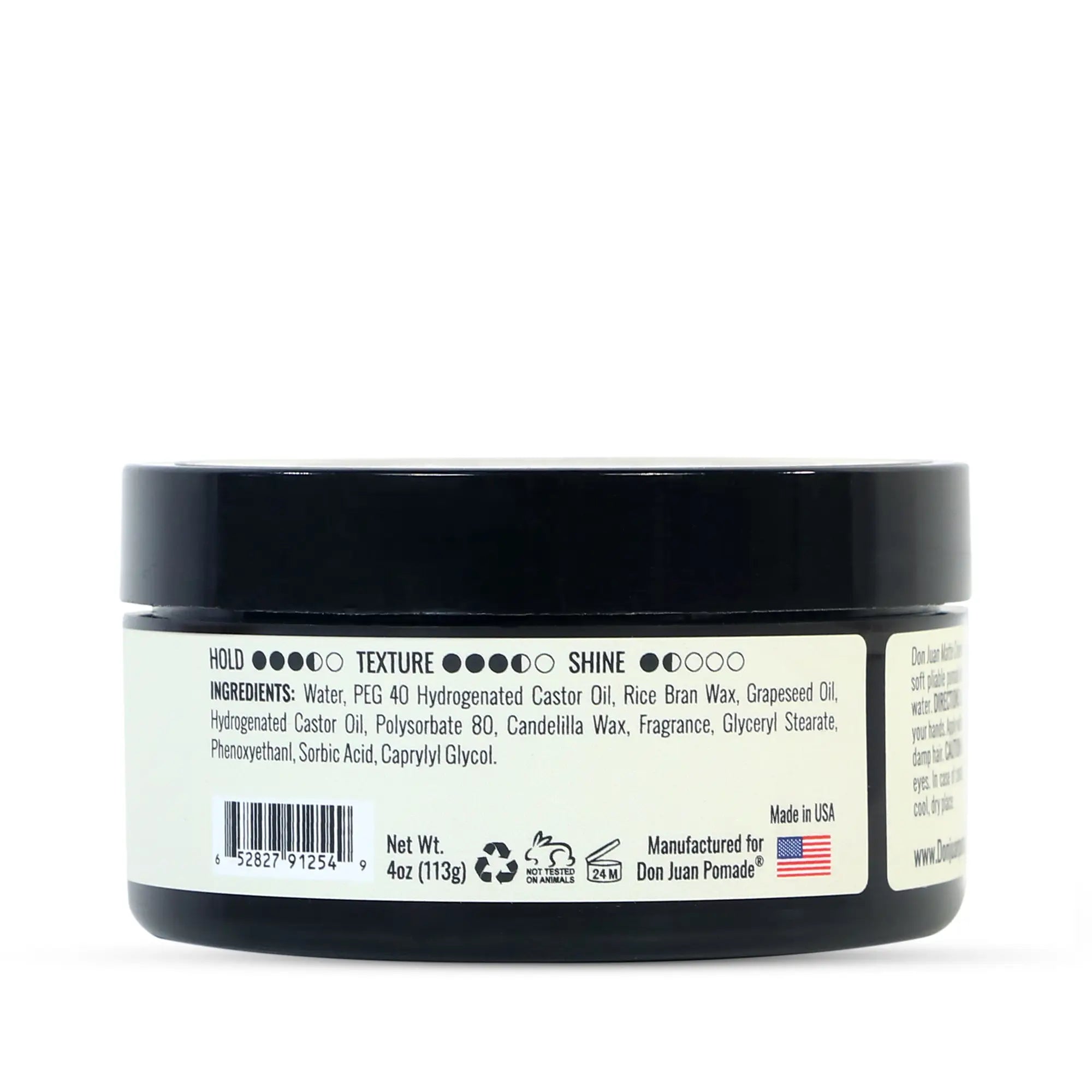 Don Juan Handcrafted Matte Cream 4oz