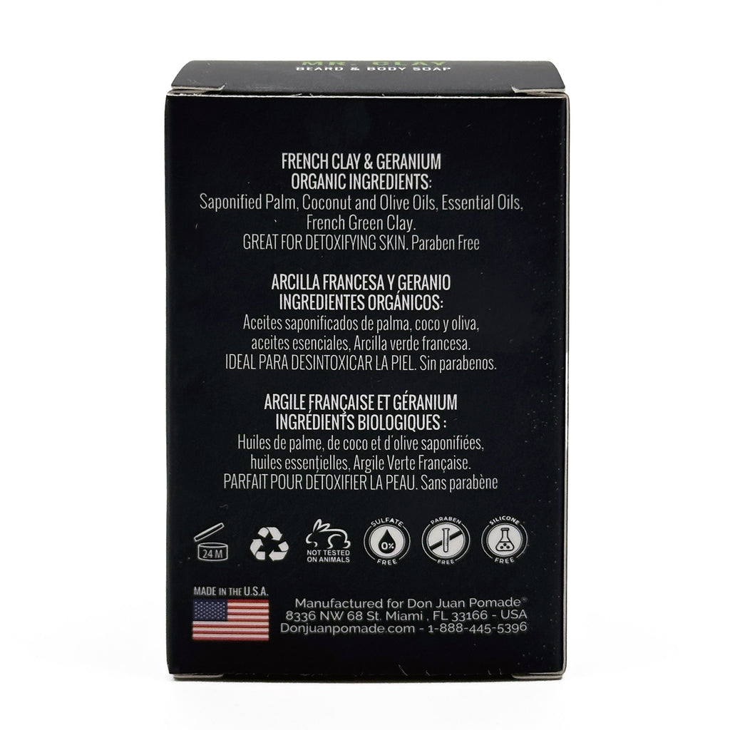 Mr. Clay Organic Beard & Body Soap