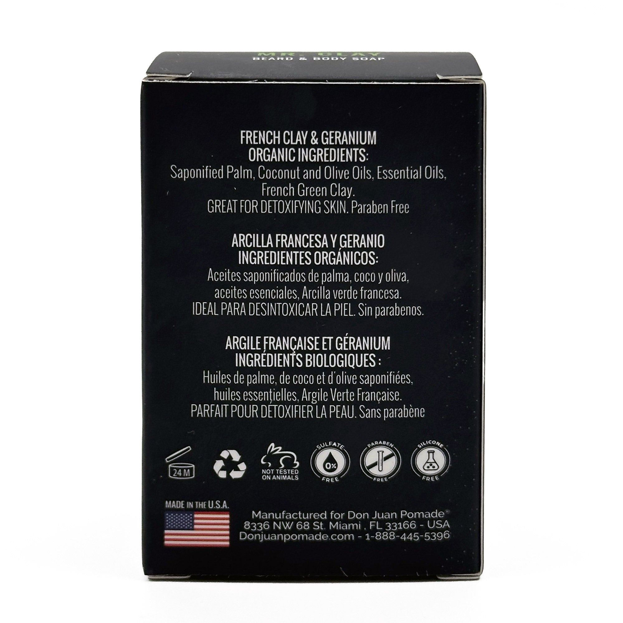 Mr. Clay Organic Beard & Body Soap