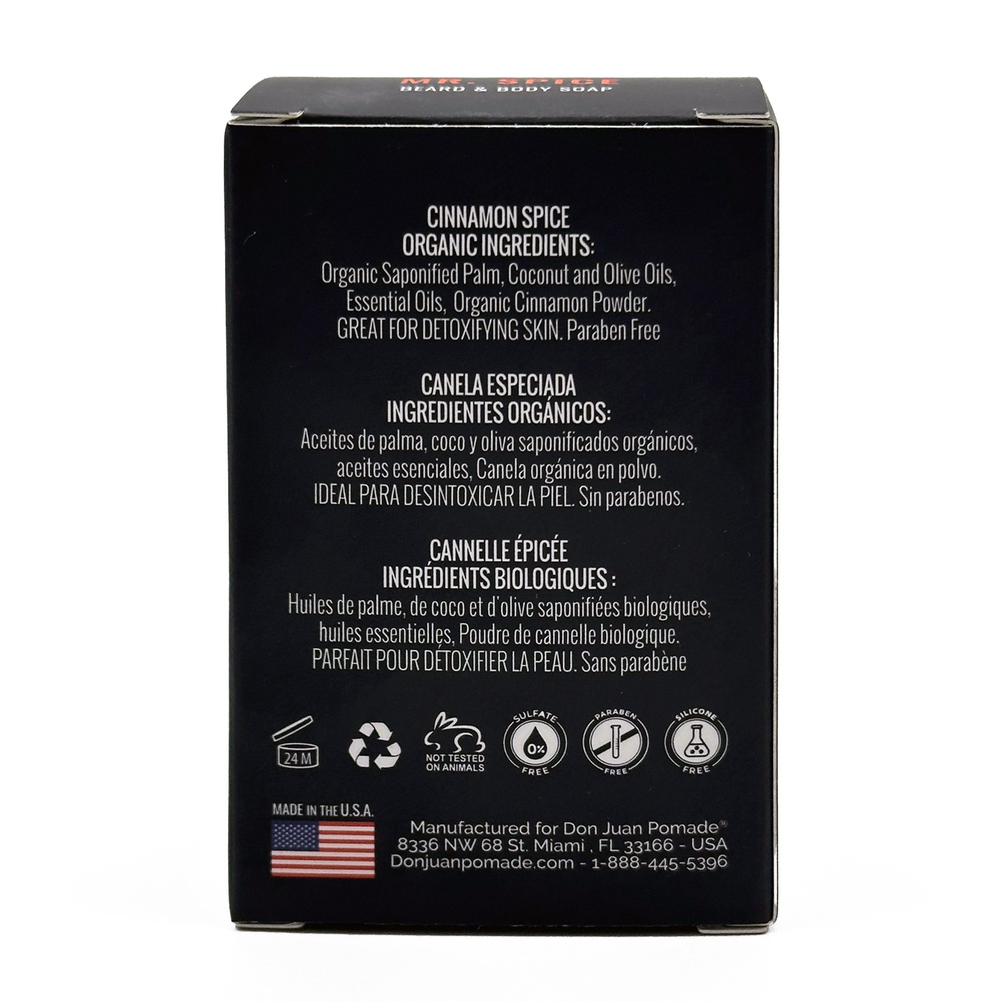 Mr. Spice Organic Beard & Body Soap
