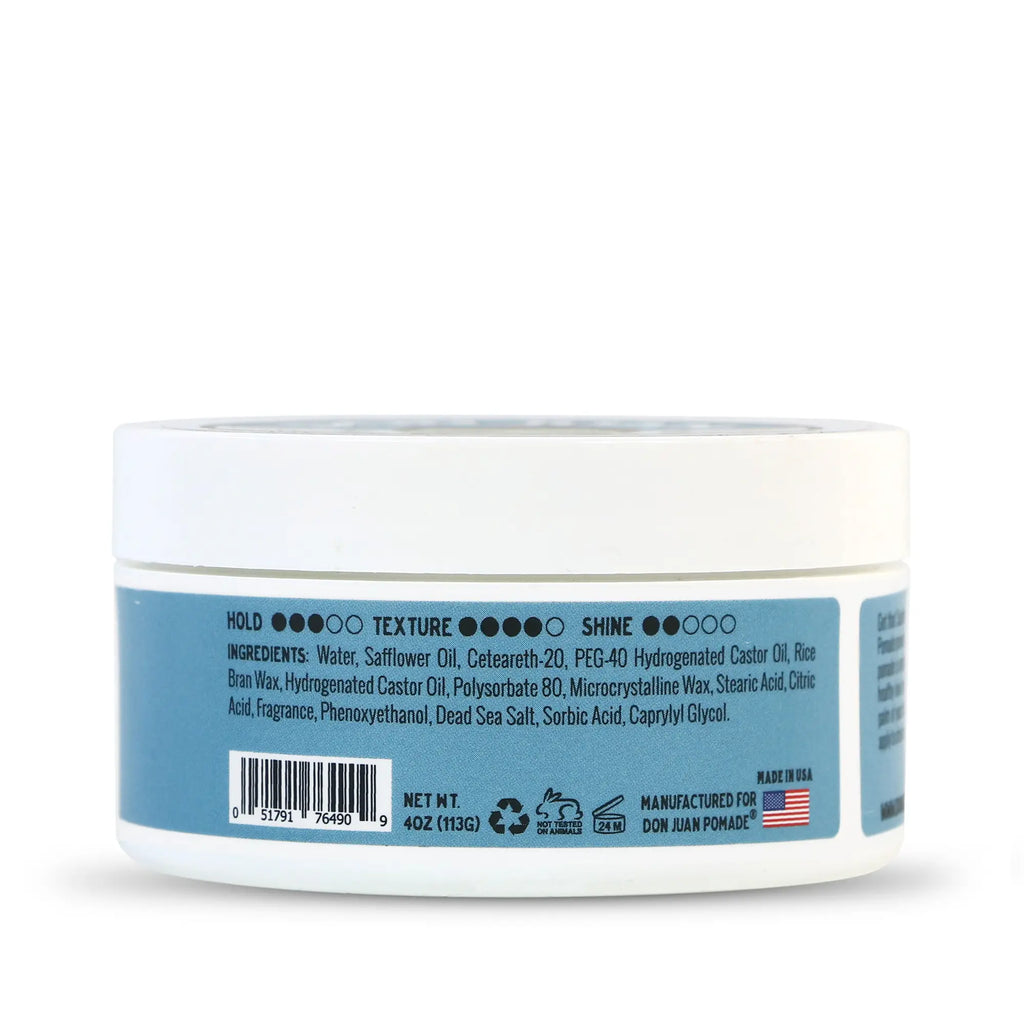 Don Juan Sea Salt Matte Pomade 4 oz
