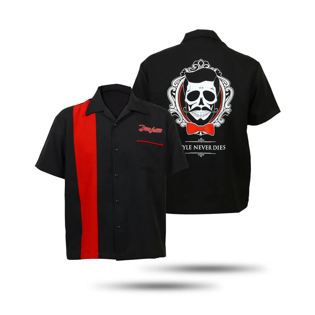 Don Juan Style Never Dies Bowling T-Shirt