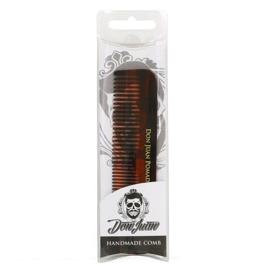DON JUAN Handmade 5" Tortoise Pocket Comb