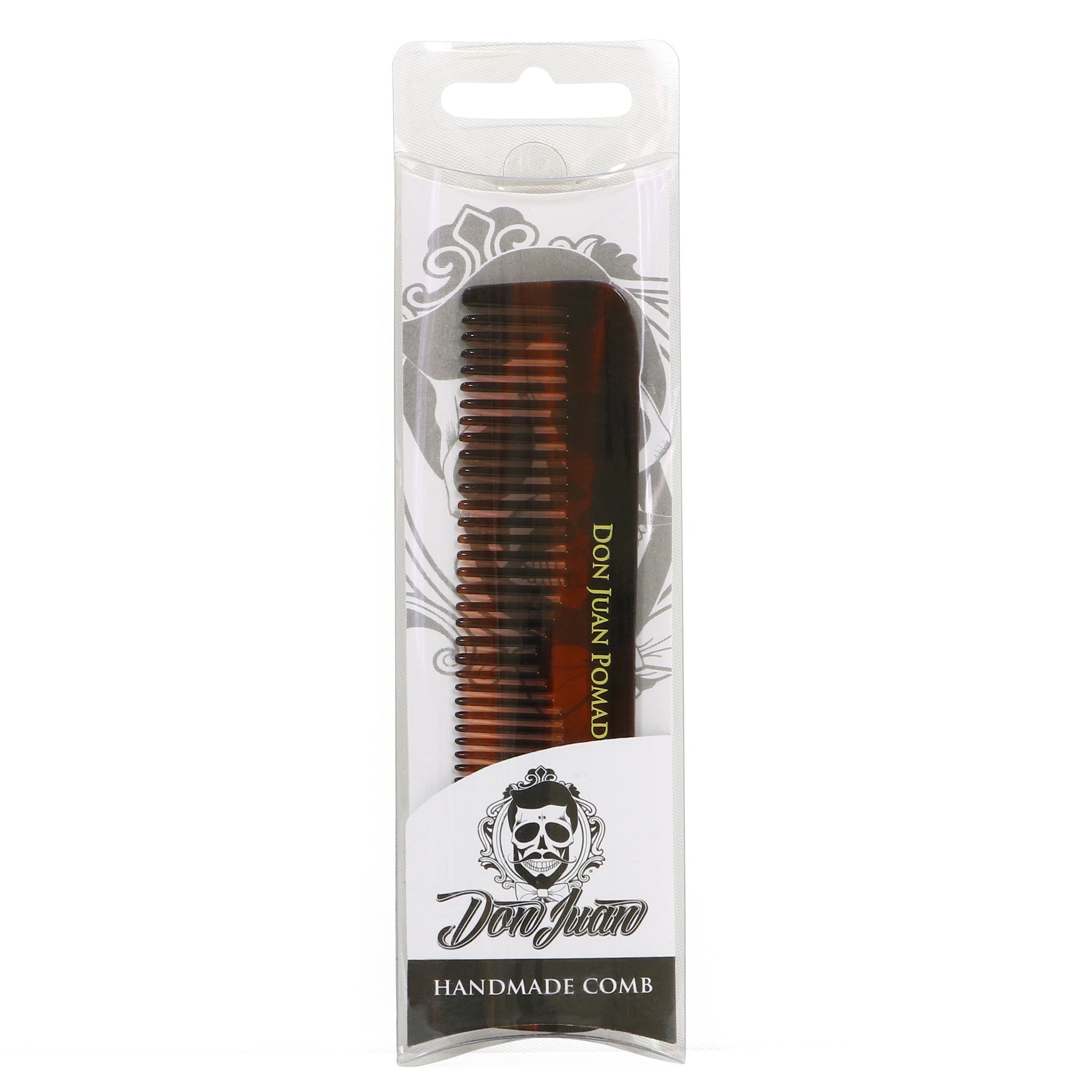 DON JUAN Handmade 5" Tortoise Pocket Comb