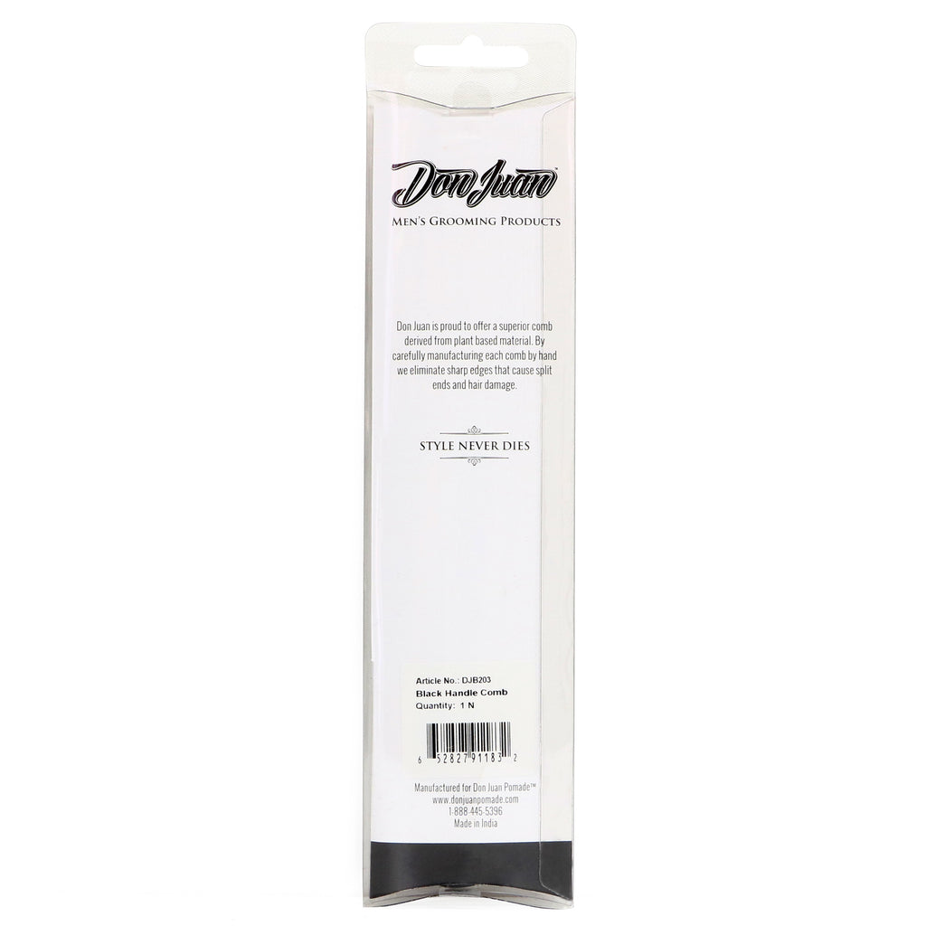 DON JUAN Handmade 8.7" Styling Handle Comb